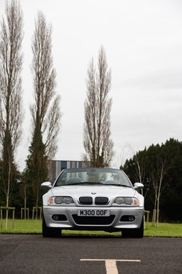 Lot 2003 BMW M3 Convertible