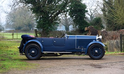 Lot 1931 Lagonda 2.0 Litre ‘Low Chassis’ Speed Model