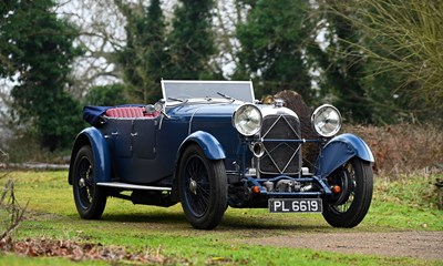 Lot 1931 Lagonda 2.0 Litre ‘Low Chassis’ Speed Model