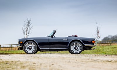 Lot 222 - 1970 Triumph TR6