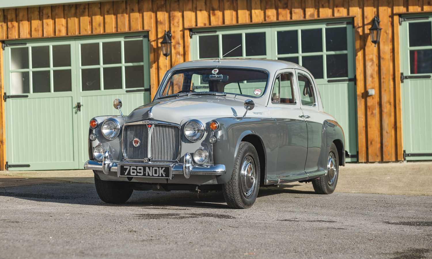 Lot 1963 Rover P4 110