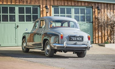 Lot 1963 Rover P4 110