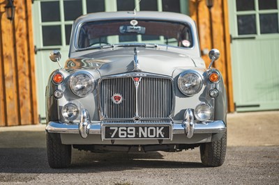 Lot 1963 Rover P4 110