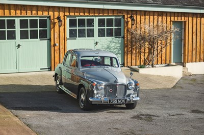 Lot 1963 Rover P4 110