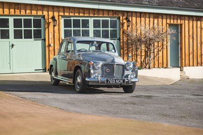 Lot 1963 Rover P4 110