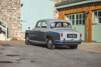 Lot 1963 Rover P4 110