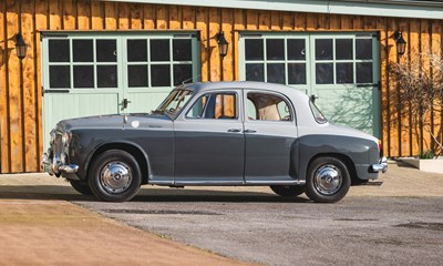 Lot 1963 Rover P4 110