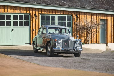 Lot 1963 Rover P4 110