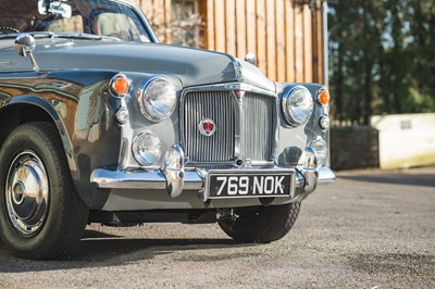 Lot 1963 Rover P4 110