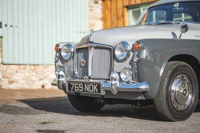 Lot 1963 Rover P4 110