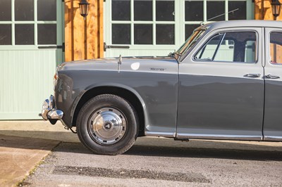 Lot 1963 Rover P4 110