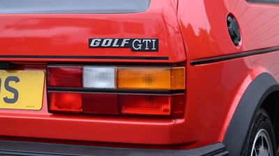 Lot 116 - 1984 Volkswagen Golf GTi Mk. I