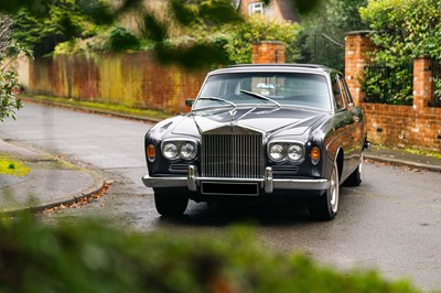 Lot 119 - 1969 Rolls-Royce Silver Shadow Two-Door Saloon by Mulliner Park Ward