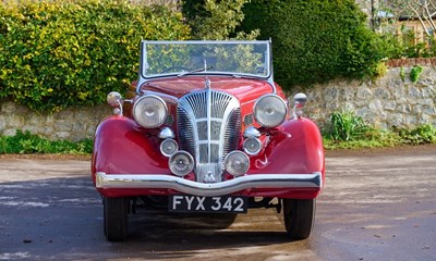 Lot 165 - 1940 Triumph Dolomite 14/65 Roadster