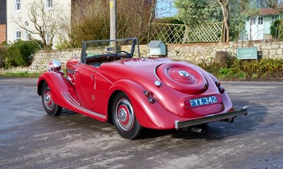 Lot 165 - 1940 Triumph Dolomite 14/65 Roadster