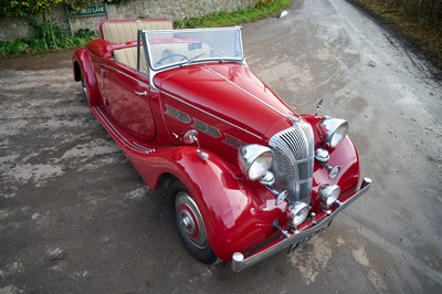 Lot 165 - 1940 Triumph Dolomite 14/65 Roadster