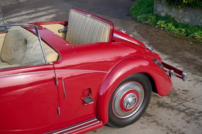 Lot 165 - 1940 Triumph Dolomite 14/65 Roadster