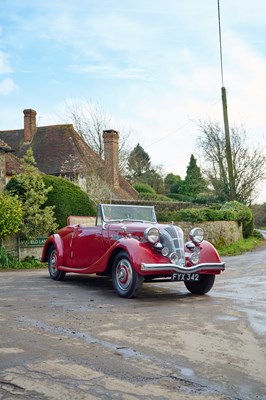 Lot 165 - 1940 Triumph Dolomite 14/65 Roadster