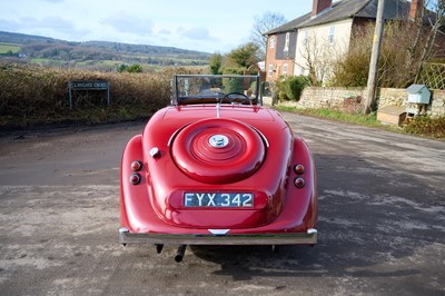 Lot 165 - 1940 Triumph Dolomite 14/65 Roadster