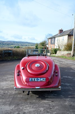 Lot 165 - 1940 Triumph Dolomite 14/65 Roadster