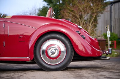 Lot 165 - 1940 Triumph Dolomite 14/65 Roadster