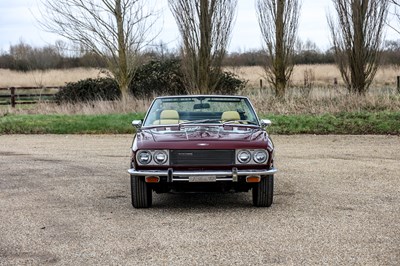 Lot 1974 Jensen Interceptor Convertible Mk. III