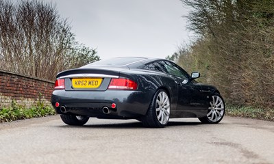 Lot 2003 Aston Martin Vanquish 2+2 Coupé to S-Specification