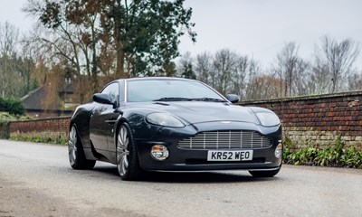 Lot 2003 Aston Martin Vanquish 2+2 Coupé to S-Specification