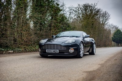 Lot 2003 Aston Martin Vanquish 2+2 Coupé to S-Specification