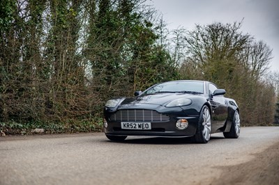 Lot 2003 Aston Martin Vanquish 2+2 Coupé to S-Specification