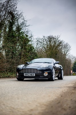 Lot 2003 Aston Martin Vanquish 2+2 Coupé to S-Specification