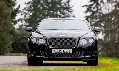 Lot 187 - 2015 Bentley Continental GT Speed