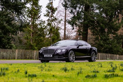 Lot 187 - 2015 Bentley Continental GT Speed