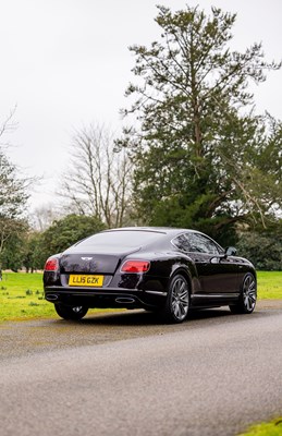 Lot 187 - 2015 Bentley Continental GT Speed