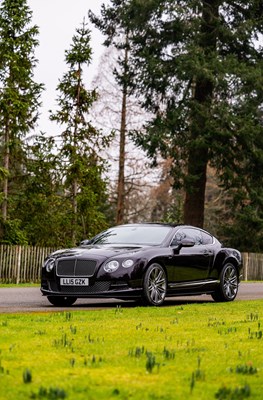 Lot 187 - 2015 Bentley Continental GT Speed