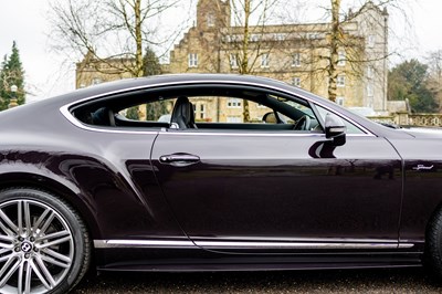 Lot 187 - 2015 Bentley Continental GT Speed