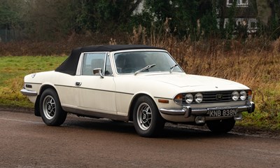 Lot 108 - 1974 Triumph Stag