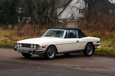 Lot 108 - 1974 Triumph Stag