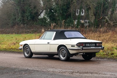 Lot 108 - 1974 Triumph Stag