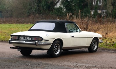 Lot 108 - 1974 Triumph Stag