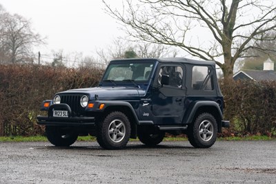 Lot 255 - 1998 Jeep Wrangler 4.0 Sport