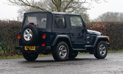 Lot 255 - 1998 Jeep Wrangler 4.0 Sport