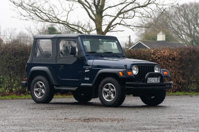 Lot 255 - 1998 Jeep Wrangler 4.0 Sport