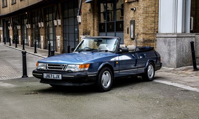 Lot 280 - 1992 Saab 900 S Convertible (Turbo)