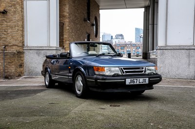 Lot 280 - 1992 Saab 900 S Convertible (Turbo)