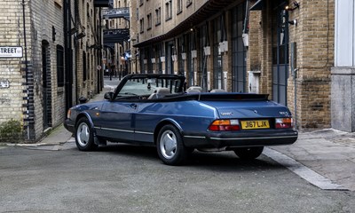 Lot 280 - 1992 Saab 900 S Convertible (Turbo)