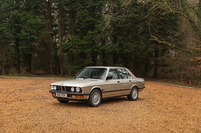 Lot 260 - 1987 BMW 525e Lux