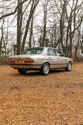 Lot 260 - 1987 BMW 525e Lux