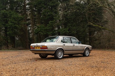 Lot 260 - 1987 BMW 525e Lux