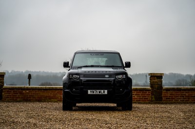 Lot 212 - 2021 Land Rover Defender 110 V8 Bond Edition